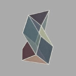 Abstract graphic - geometric shapes.